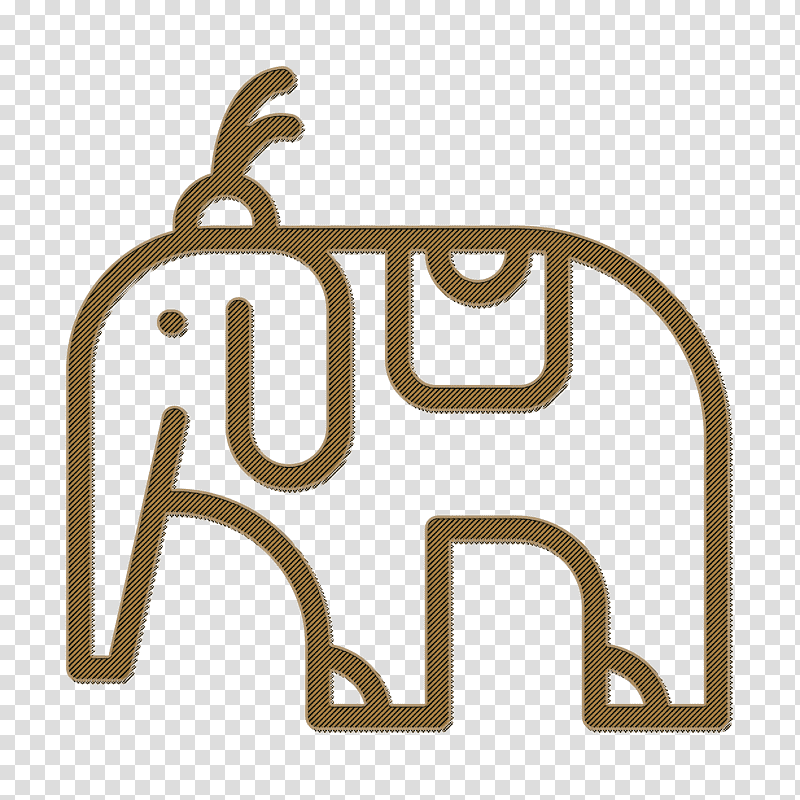 Zoo icon Circus Elephant icon Grand Circus icon, Logo, Doodle, Line Art, Drawing, Silhouette transparent background PNG clipart
