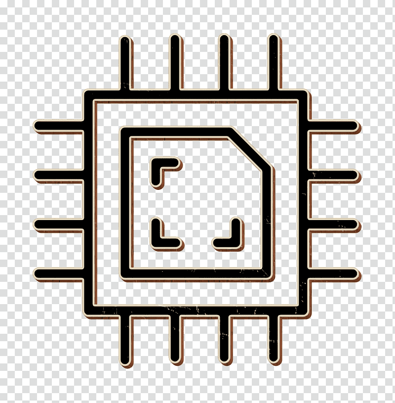 Circuit icon Artificial Intelligence icon Computer icon, Integrated Circuit, Electronic Circuit, Central Processing Unit, Microprocessor, Microcontroller, Computer Hardware transparent background PNG clipart