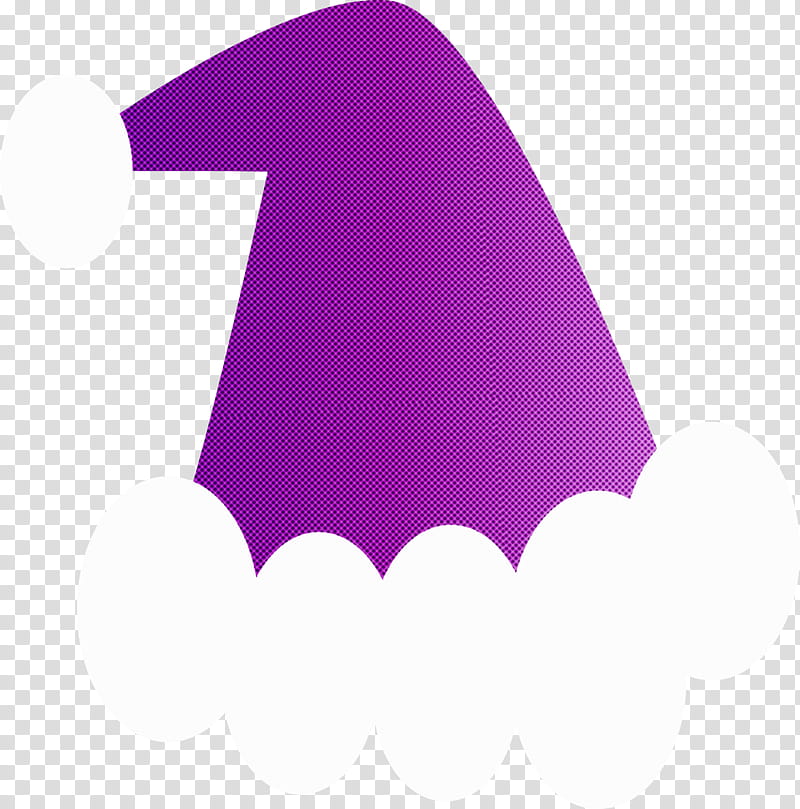 santa hat santa clause hat christmas hat, santaclausehat, Violet, Purple, Logo transparent background PNG clipart