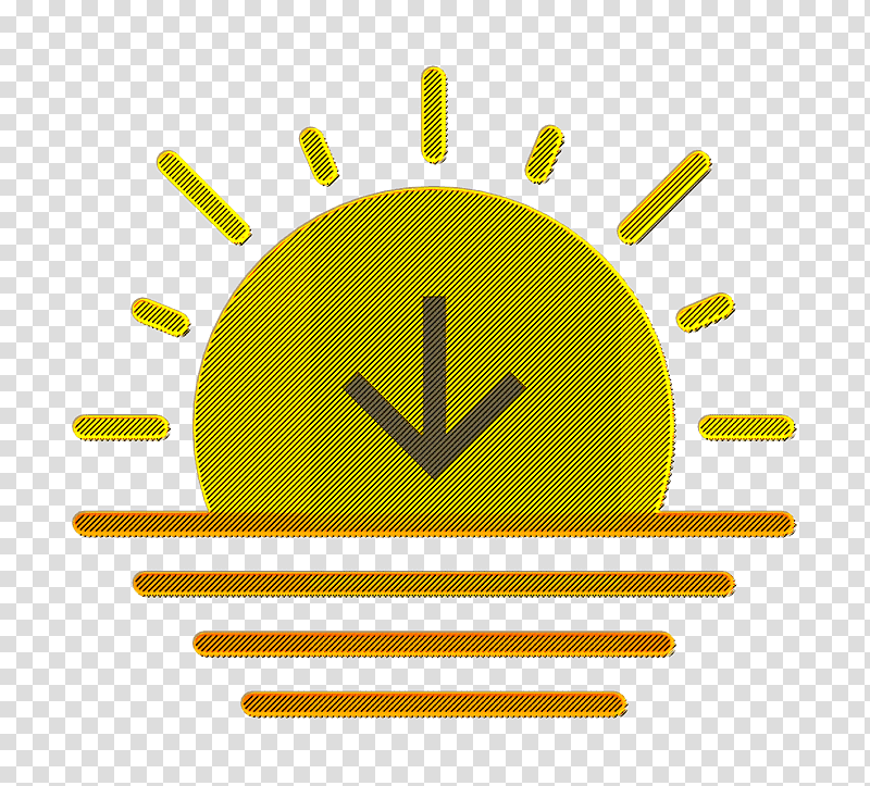 Weather Set icon Sunset icon, Sunrise, Daytime, Icon Design, Share Icon transparent background PNG clipart