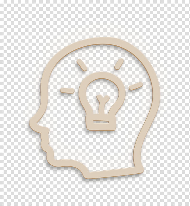 Idea hand drawn symbol of a side head with a lightbulb inside icon icon Hand Drawn icon, Head Icon, Vertical Video, Syndrome, Text, March 22, Tool transparent background PNG clipart