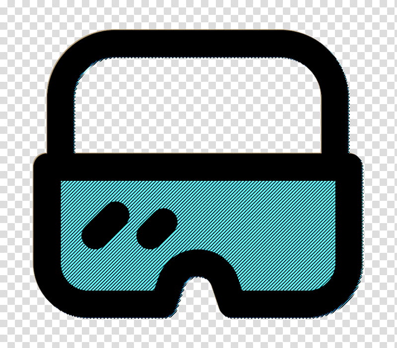 Manufacturing icon Safety goggles icon Goggles icon, Meter, Line transparent background PNG clipart