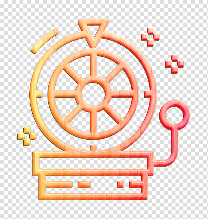 Lotto icon Wheel icon Casino icon, Line, Symbol transparent background PNG clipart