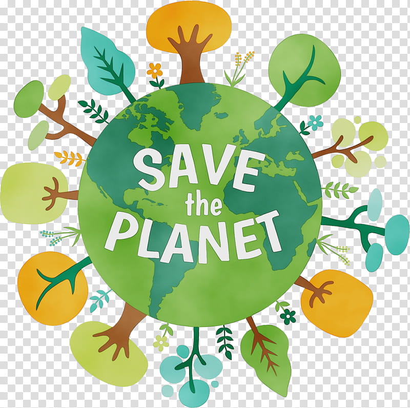 One continuous drawing of world environment day Vector Image