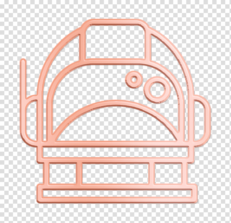 Space icon Astronaut icon, Helmet, Furniture, Augmented Reality, Typeface transparent background PNG clipart