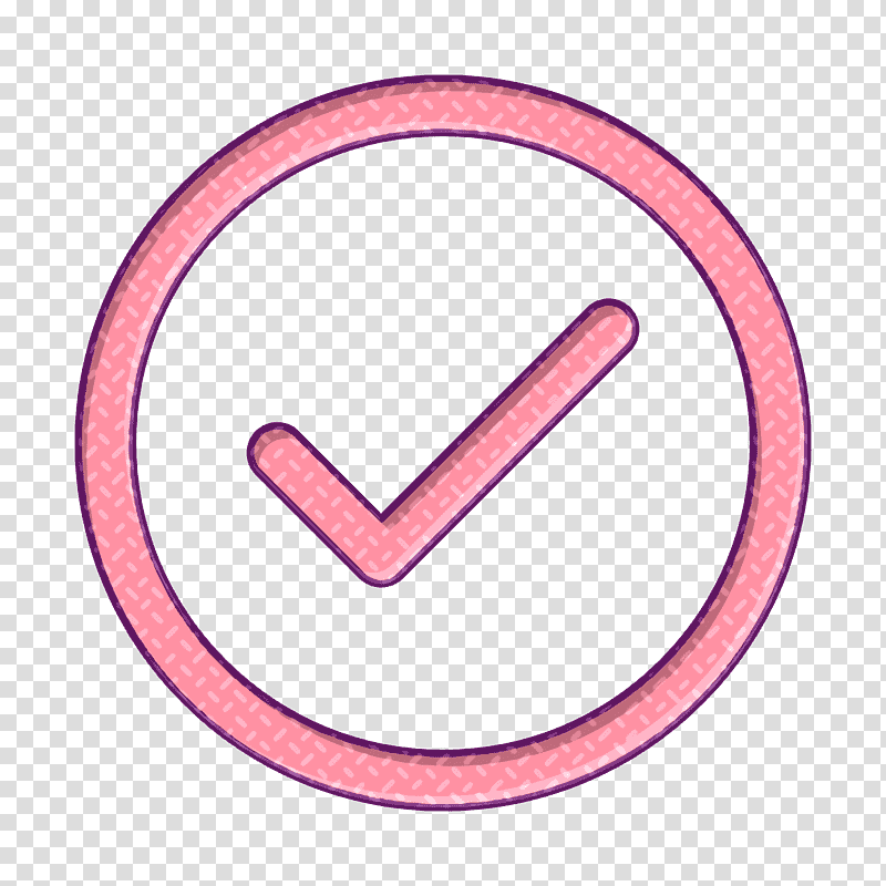 interface icon Accept circular button outline icon Universal Interface icon, Checkmark Icon, Sma Connector, Antenna, Wifi Antenna, IP Camera, Router transparent background PNG clipart