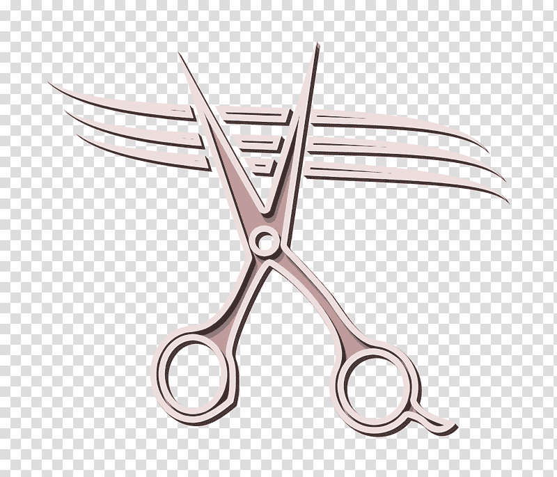 Hair Salon icon Tools and utensils icon Scissor icon, Scissors Cutting Hair Icon, Line, Mathematics, Geometry transparent background PNG clipart