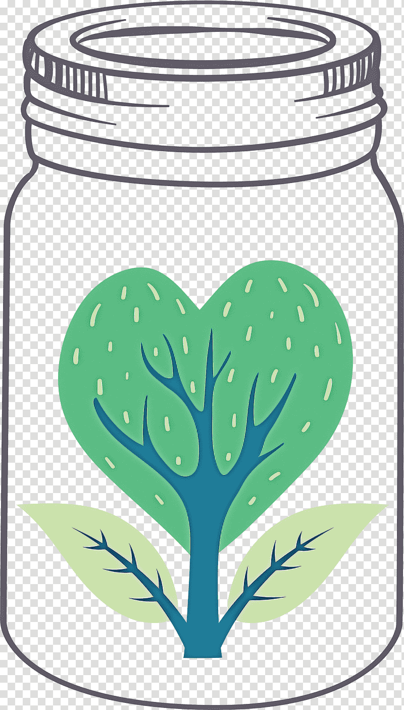 MASON JAR, Leaf, Plant Stem, Tree, Flower, Plants, Biology transparent background PNG clipart