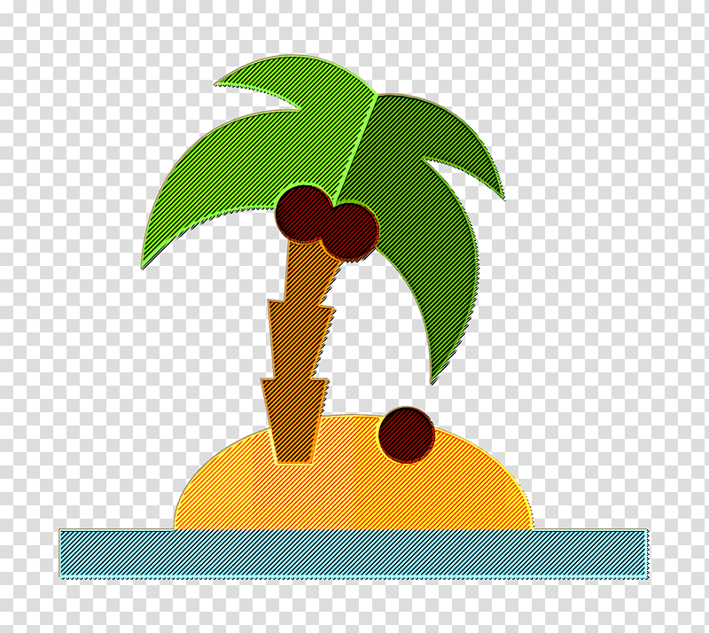 Travel icon nature icon Island icon, Palm Trees, Forest transparent background PNG clipart