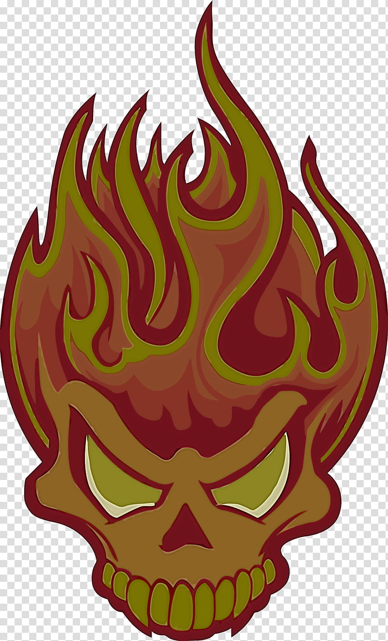 head on fire clipart free