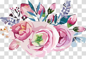Floral design, Watercolor Flower, Watercolor Painting, Bohemianism, Cut Flowers, Flower Bouquet,  Decoration transparent background PNG clipart thumbnail