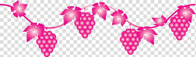 grape grapes fruit, Pink, Magenta, Violet, Heart, Purple, Plant transparent background PNG clipart