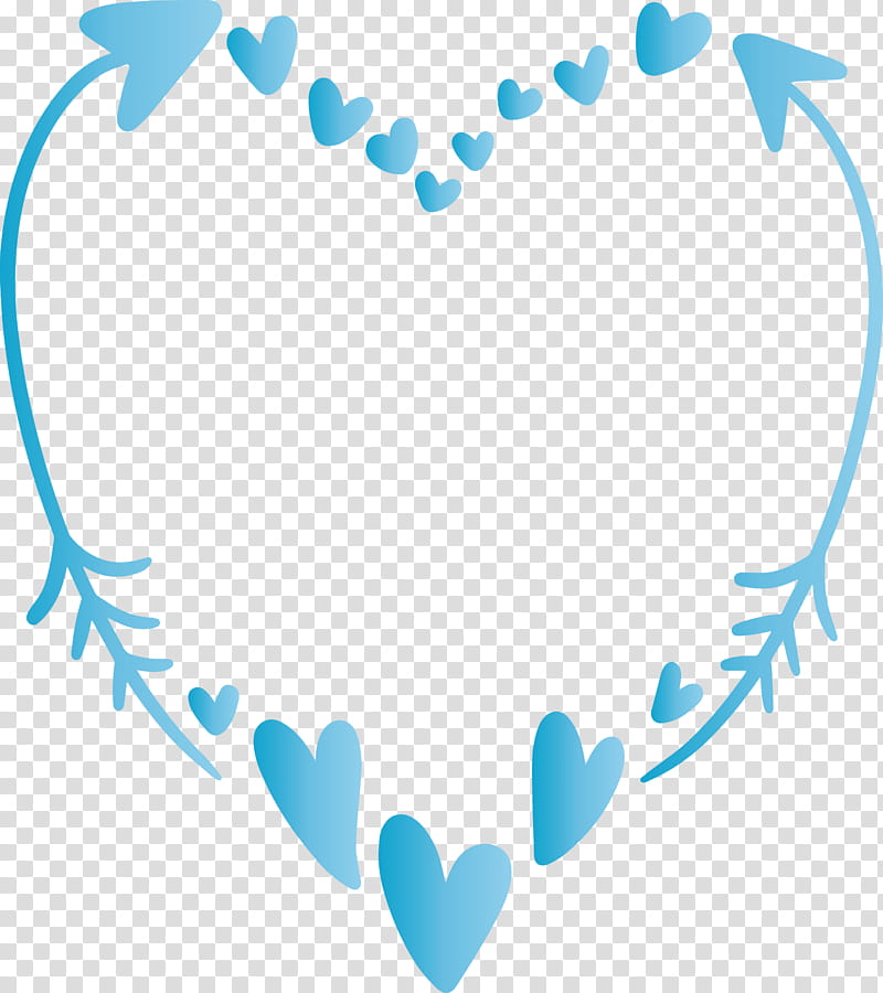 simple arrow heart arrow, Turquoise, Aqua, Text, Love, Smile transparent background PNG clipart