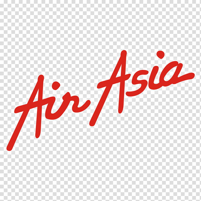 Logo Text, Line, Airasia, Red, Area transparent background PNG clipart