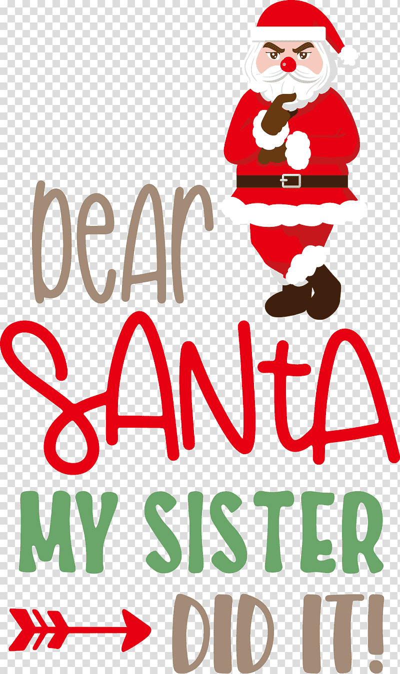 Dear Santa Christmas Santa, Christmas , Christmas Tree, Christmas Day, Christmas Ornament M, Santa Claus, Santa Clausm transparent background PNG clipart