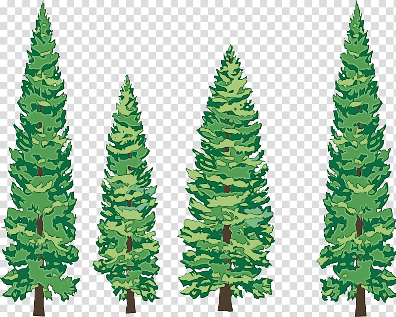 Spruce Tree Redwoods Pine Transparency, Watercolor, Paint, Wet Ink, Coast Redwood, Fir, Giant Sequoia transparent background PNG clipart