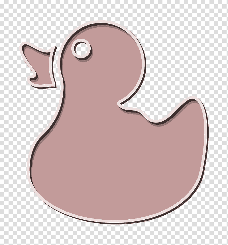 Baby Pack 2 icon Duck icon Duckling side view silhouette icon, Animals Icon, Birds, Cartoon, Water Bird, Meter, Biology transparent background PNG clipart