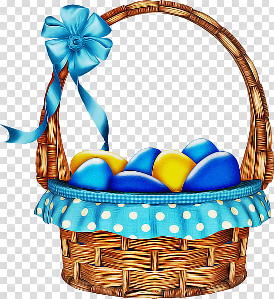 Baby toys, Gift Basket, Storage Basket, Hamper, Turquoise, Easter
, Home Accessories, Present transparent background PNG clipart