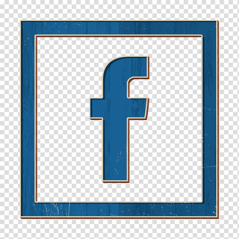 Facebook icon Social Media Logo Set icon, Frame, Cobalt Blue, Meter, Line, Number, Microsoft Azure transparent background PNG clipart