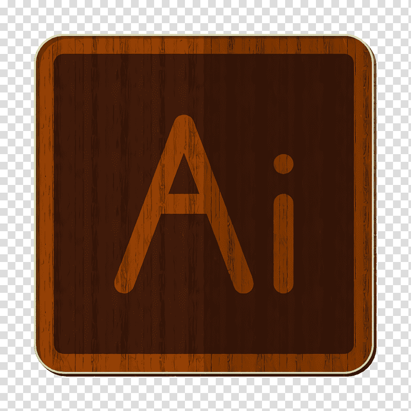 Illustrator icon Program icon Adobe logos icon, Wood Stain, M083vt, Symbol, Meter, Chemical Symbol, Line transparent background PNG clipart