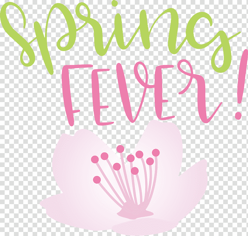 Spring Spring Fever, Spring
, Text, Winter
, Petal, Flower, Romance transparent background PNG clipart