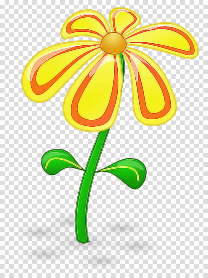 Floral design, Petal, Leaf, Cut Flowers, Plant Stem, Peduncle, Pedicel, Yellow transparent background PNG clipart