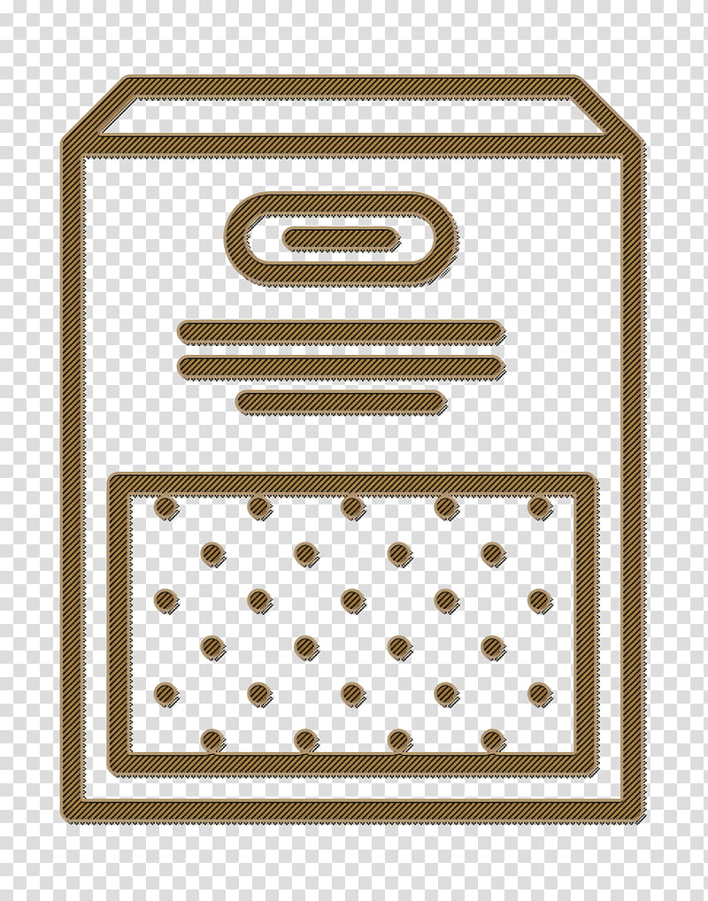 Supermarket icon Oatmeal icon Semolina icon, Line, Rectangle transparent background PNG clipart
