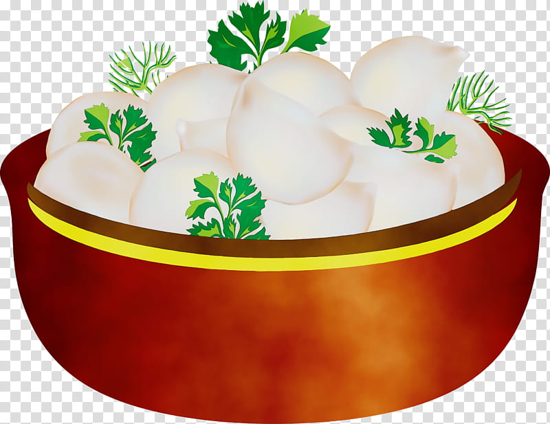 pelmeni jiaozi dumpling momo buuz, Watercolor, Paint, Wet Ink, Manti, Khinkali, Dish transparent background PNG clipart