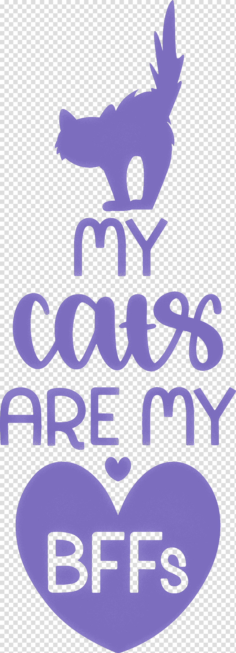 My Cats Are My Bffs Cat, Logo, Meter transparent background PNG clipart