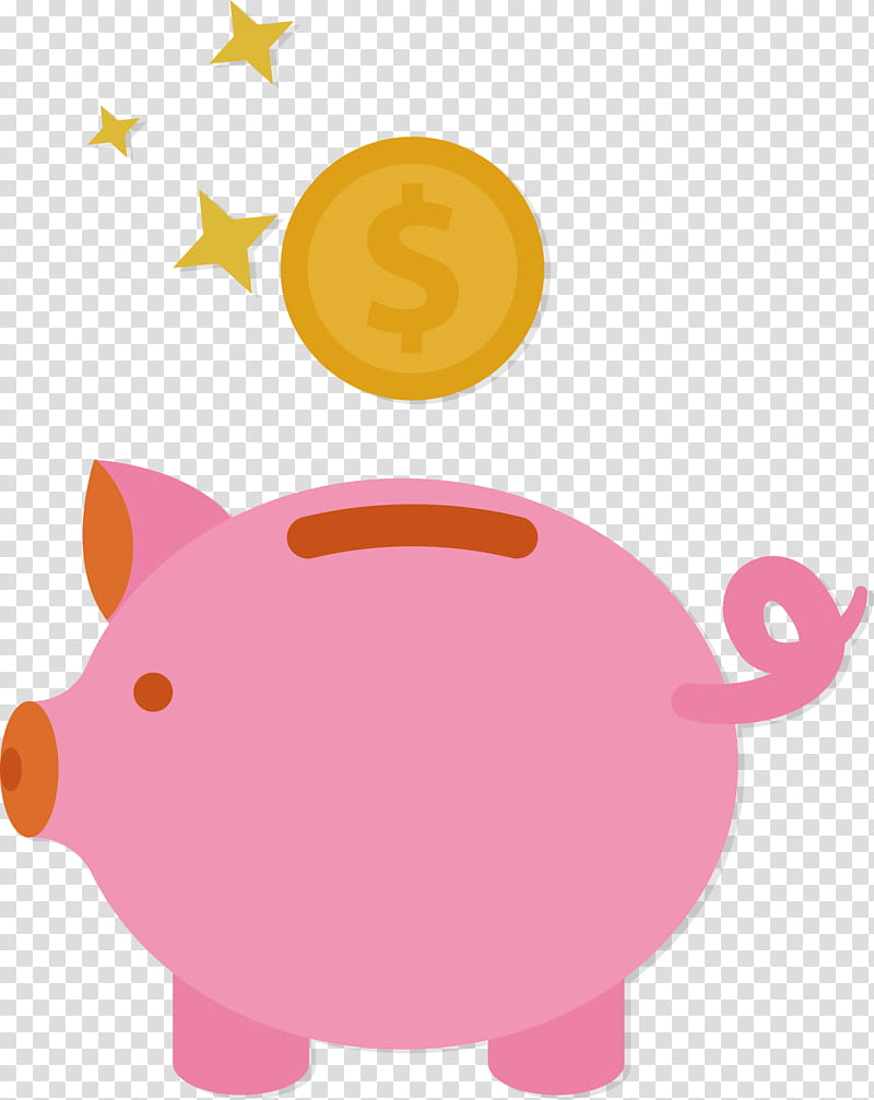 Tax Elements, Saving, Retirement, Piggy Bank, Pension, Money, Income, Coin transparent background PNG clipart