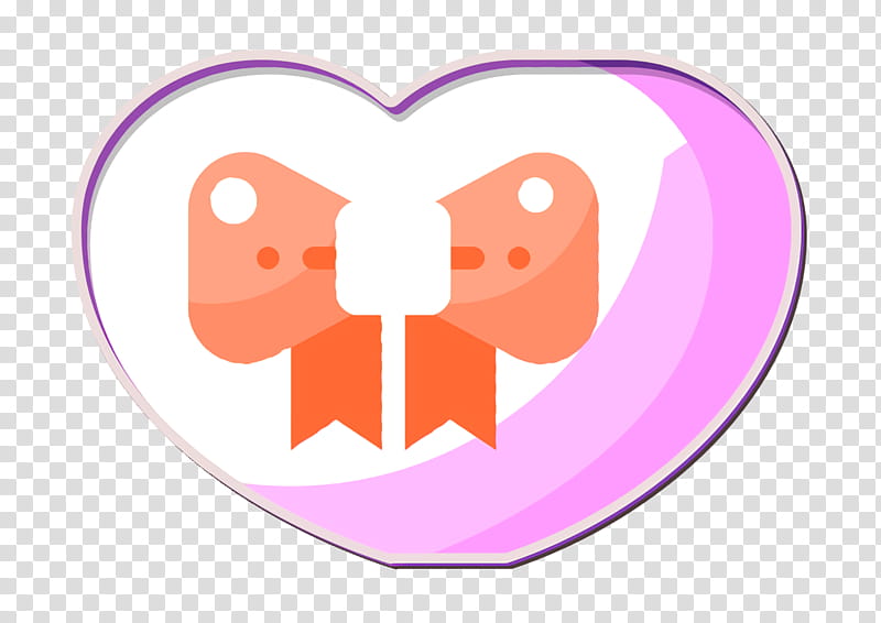 Romantic Love icon Heart icon Love icon, Pink, Text, Cartoon, Logo, Smile, Sticker transparent background PNG clipart