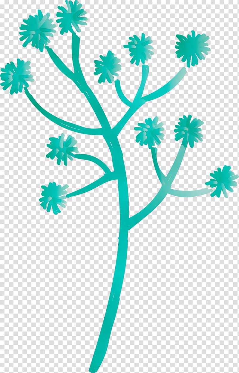 branch plant stem leaf flower green, Mexico Elements, Watercolor, Paint, Wet Ink, Line, Meter, Plants transparent background PNG clipart