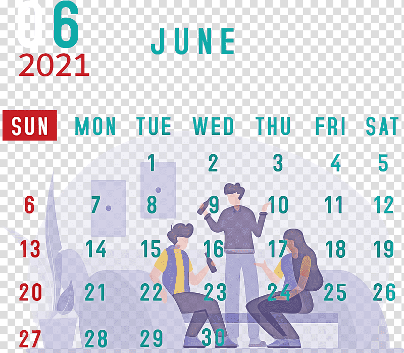 June 2021 Calendar 2021 Calendar June 2021 Printable Calendar, Logo, Text, Conversation, Diagram, Number, Microsoft Azure transparent background PNG clipart
