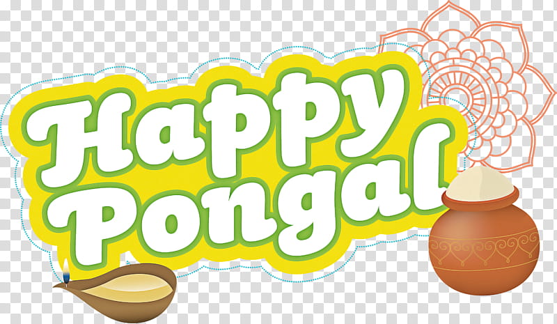Pongal Festival Happy Pongal, Logo, Yellow, Meter, Line, Area, Fruit, Mitsui Cuisine M transparent background PNG clipart