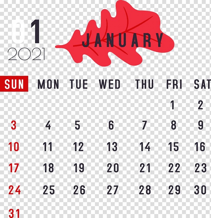 January 2021 Printable Calendar January Calendar, 2021 calendar, Nexus S, Calendar System, Line, Meter, Google Nexus transparent background PNG clipart