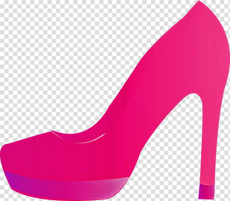 high heels, Footwear, Pink, Magenta, Basic Pump, Shoe, Court Shoe, Leather transparent background PNG clipart