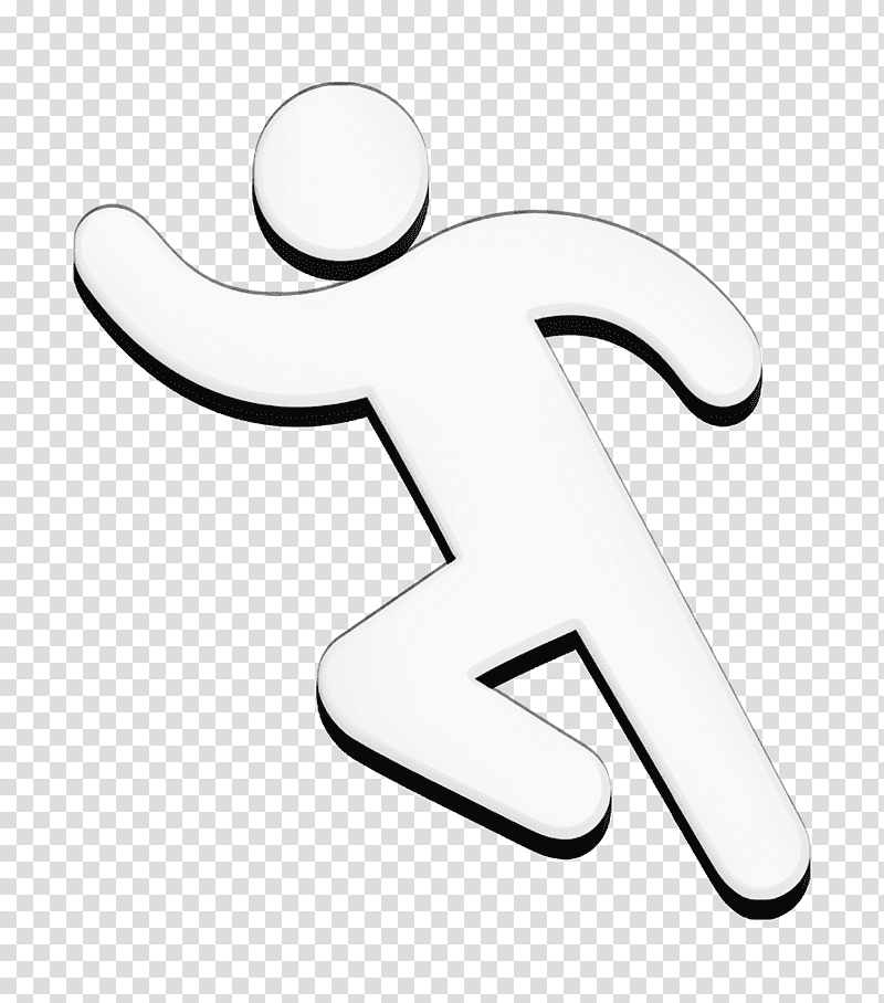 Man running icon Run icon IOS7 Set Filled 2 icon, People Icon, Royaltyfree, Logo, Cartoon, Poster transparent background PNG clipart