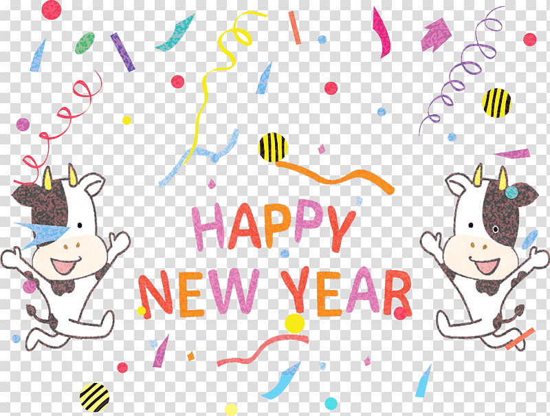 2021 Happy New Year 2021 New Year, Cartoon, Welcome 2021, Text, Christmas Day transparent background PNG clipart
