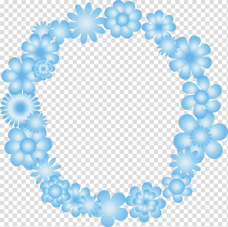frame, Blue, Turquoise, Aqua, Circle transparent background PNG clipart