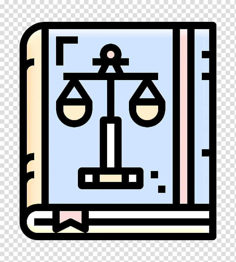 Law icon Law book icon Bookstore icon, Line transparent background PNG clipart