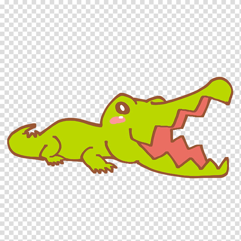 crocodiles amphibians yellow animal figurine area, Line, Meter, Science, Biology transparent background PNG clipart