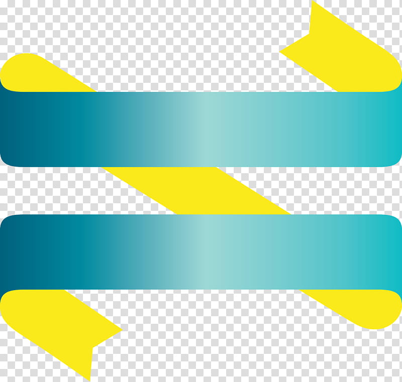 Ribbon Multiple Ribbon, Yellow, Line, Logo transparent background PNG clipart