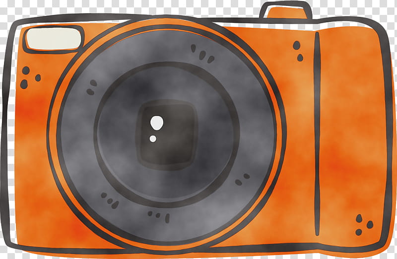 Camera lens, Camera Cartoon, Watercolor, Paint, Wet Ink, Digital Camera transparent background PNG clipart