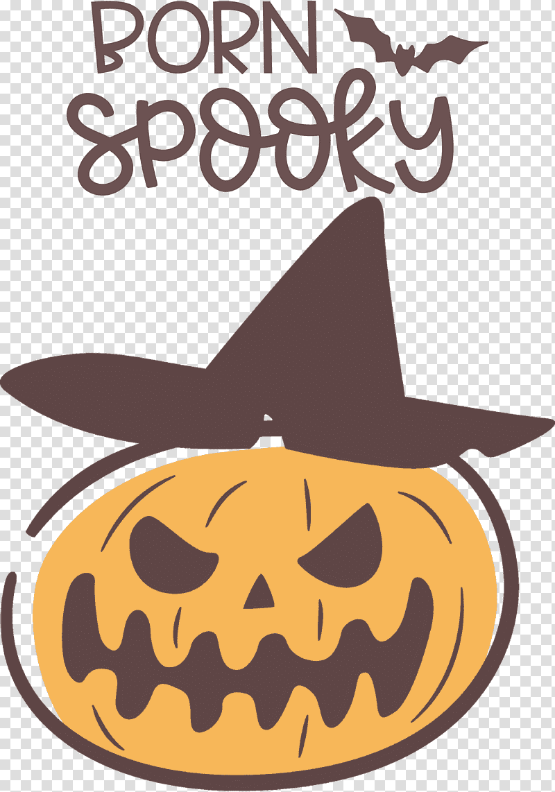 Spooky Pumpkin Halloween, Halloween , Jackolantern, Meter, Biology, Science transparent background PNG clipart