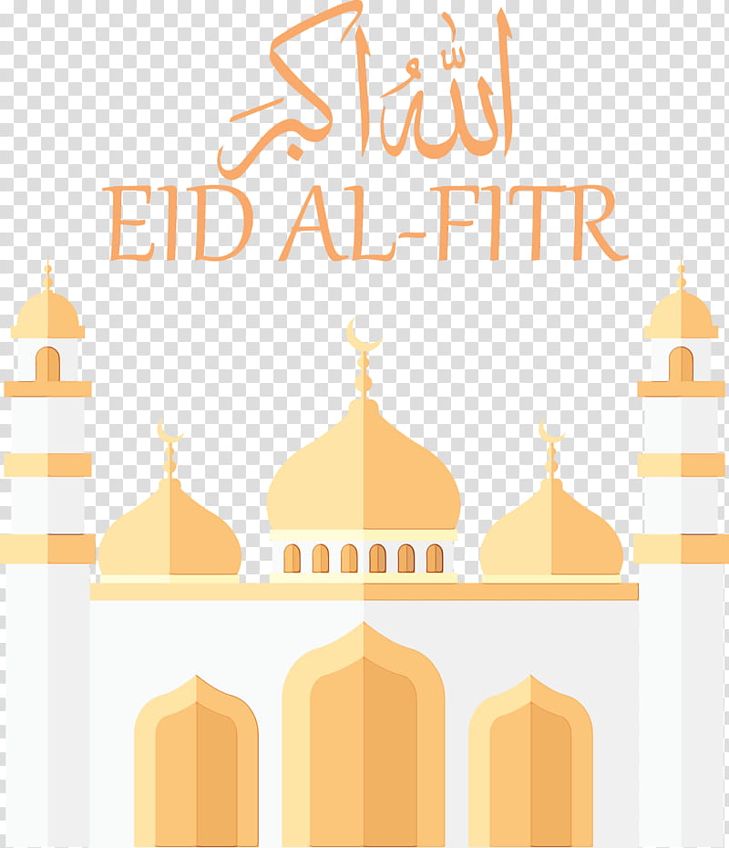 font line place of worship peach bottle, Eid Al Fitr, Islamic, Muslims, Ramadan, Eid Al Adha, Watercolor, Paint transparent background PNG clipart