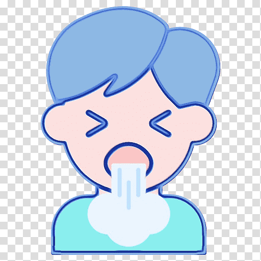 icon coronavirus halitosis symptom ministry of health, Watercolor, Paint, Wet Ink, Health Care, Severe Acute Respiratory Syndrome Coronavirus 2, Cough transparent background PNG clipart