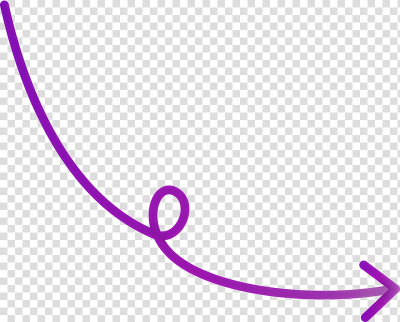 Curved Arrow, Violet, Purple, Pink, Line, Magenta transparent background PNG clipart