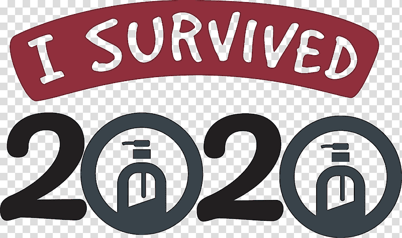 I Survived I Survived 2020 Year, Vehicle Registration Plate, Logo, Number, Text, Signage, Line transparent background PNG clipart