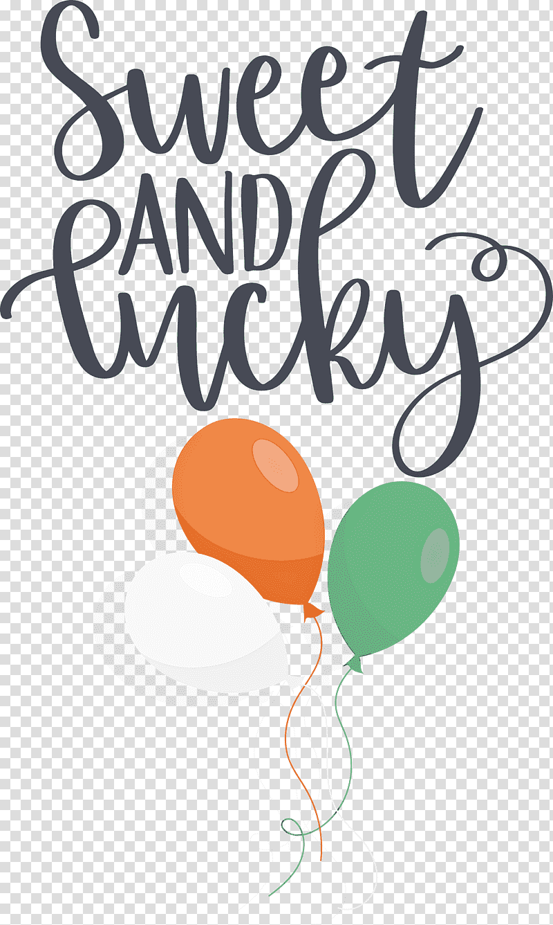 Sweet And Lucky St Patricks Day, Decal, Sticker, Saint Patricks Day, Gift, Logo, Clover transparent background PNG clipart