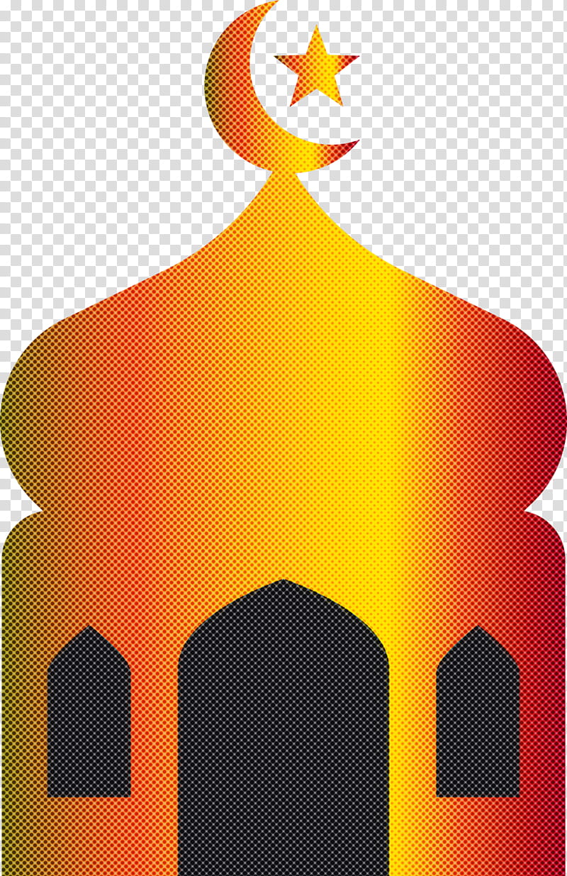 Ramadan islam Muslims, Orange, Yellow, Architecture, Logo, Place Of Worship transparent background PNG clipart